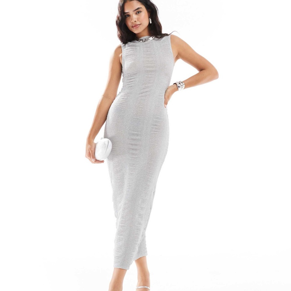 Silver dress
